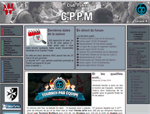 Tablet Screenshot of club-poker-cppm.fr